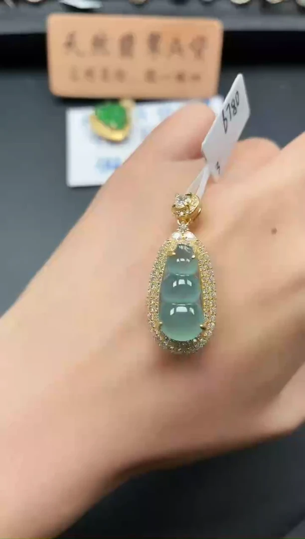 银S925镶嵌戒指翡翠1111