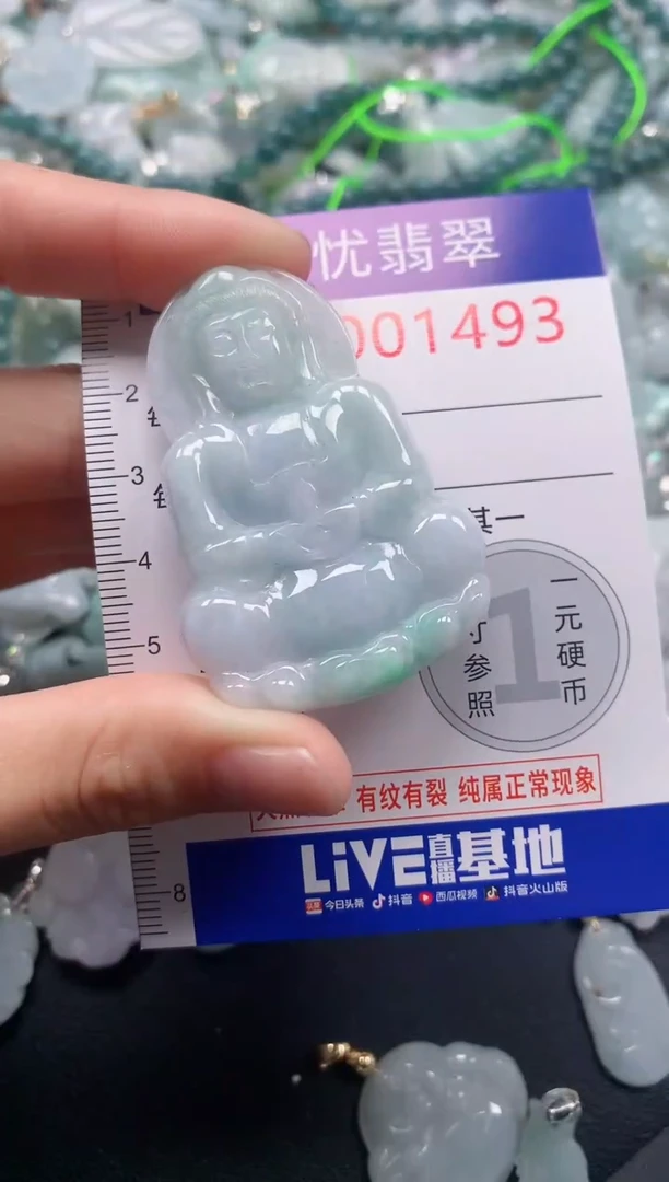 颈饰未镶嵌翡翠1493