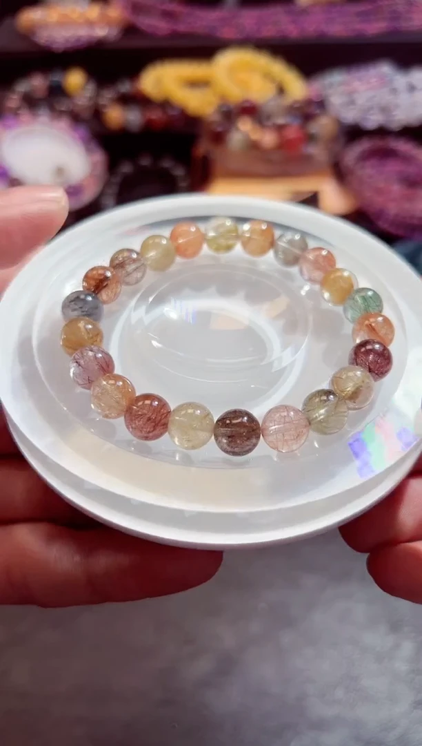 水晶手链未镶嵌水晶88