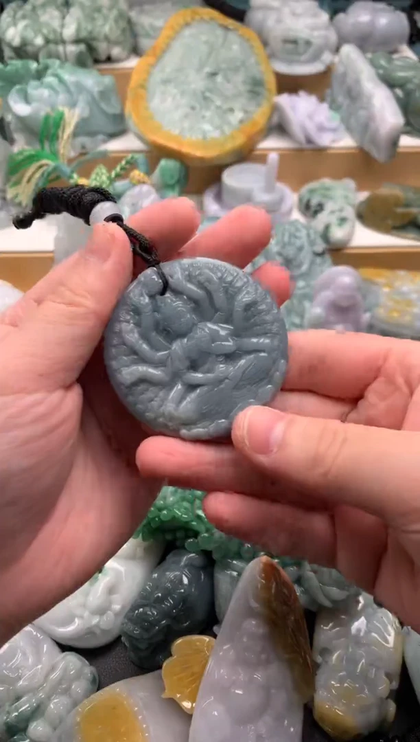 吊坠(不含链)未镶嵌翡翠1