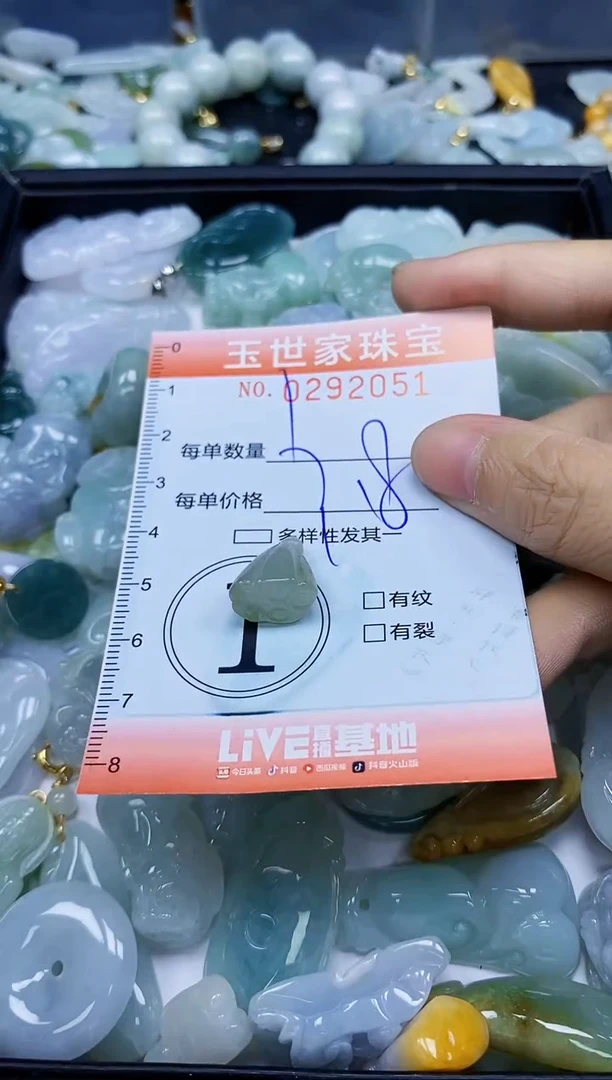 翡翠未镶嵌颈饰闪购0292051
