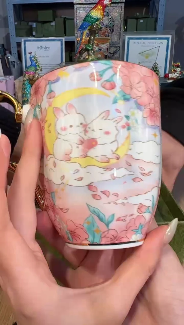 【闪购商品】杯122兔小姐金把马克