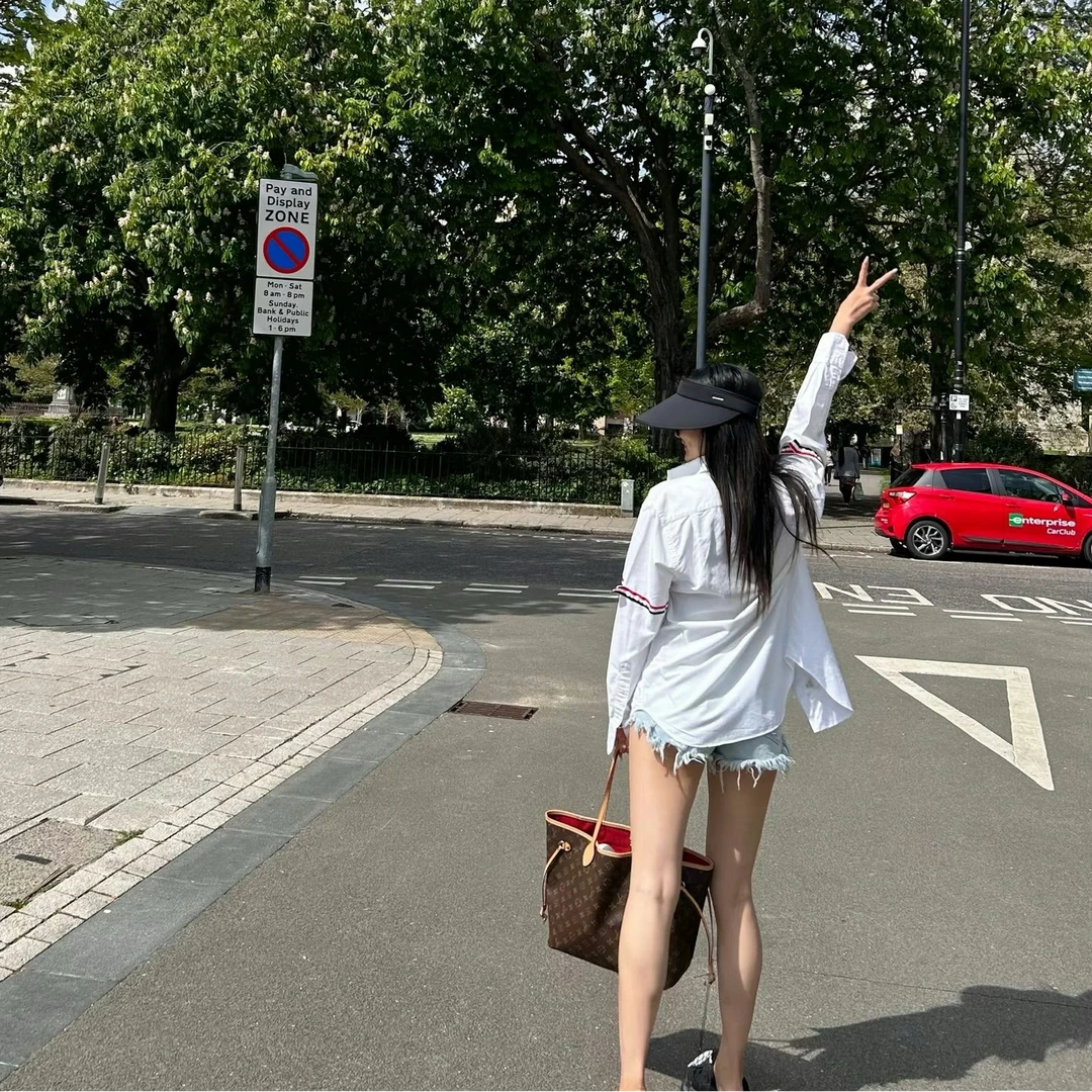 全新未使用购物袋妈咪包neverfull【免税云仓港口直发】单肩包