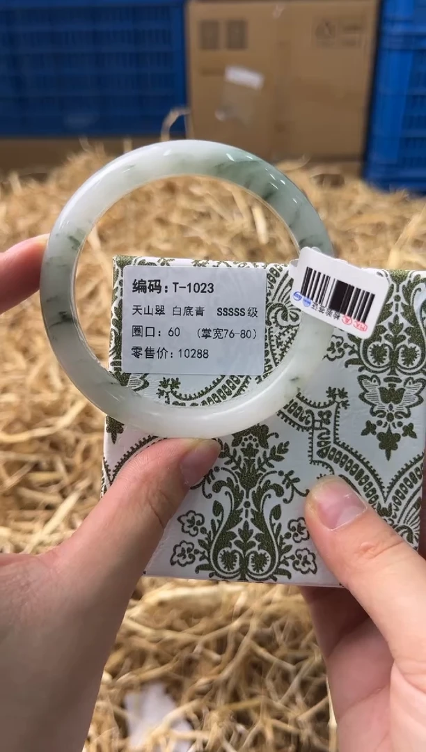 未镶嵌手镯石英质玉T-1023