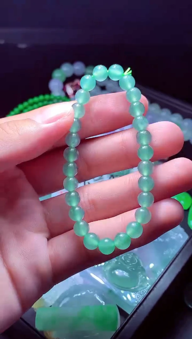 未镶嵌定制翡翠翡翠毛货定制507906