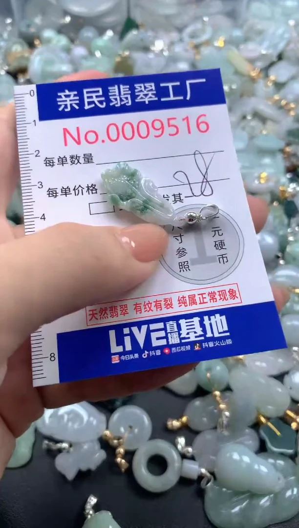 颈饰未镶嵌翡翠9516