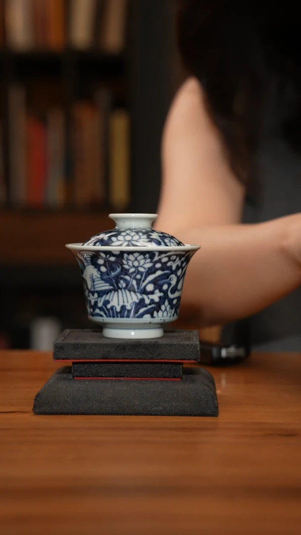 杯古蓝堂之精美茶器