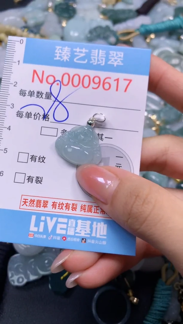 颈饰未镶嵌翡翠9617