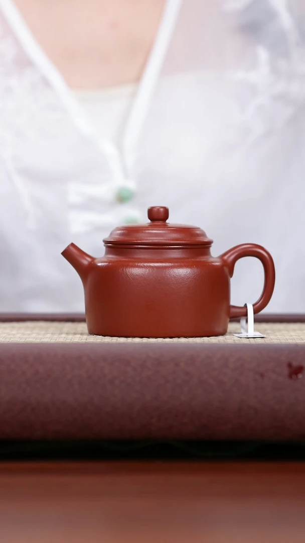 茶壶紫砂紫砂茶壶 朱泥德钟200cc