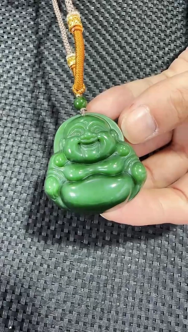 【闪购商品】和田玉（碧玉）吊坠未镶嵌佛公