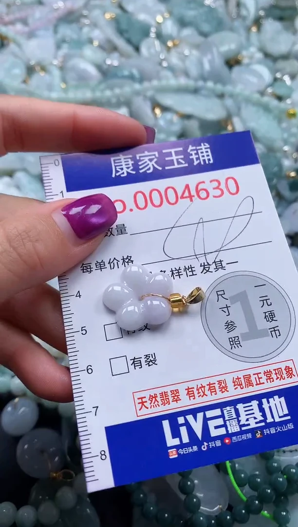 颈饰未镶嵌翡翠4630