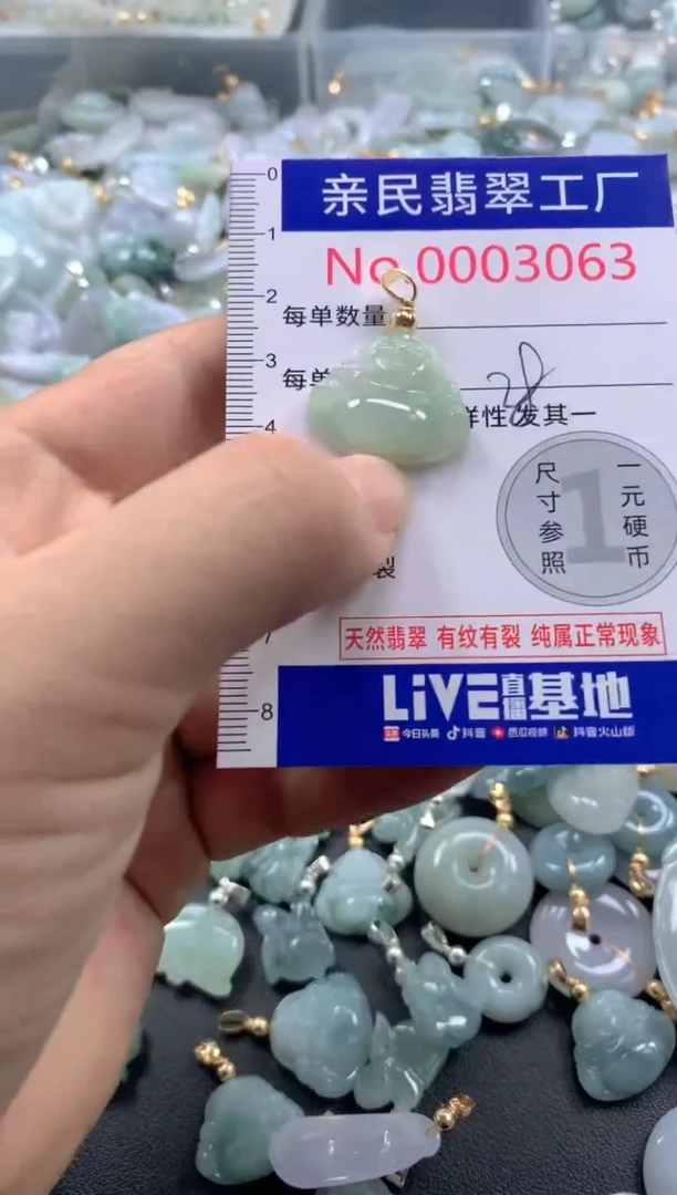颈饰未镶嵌翡翠3063