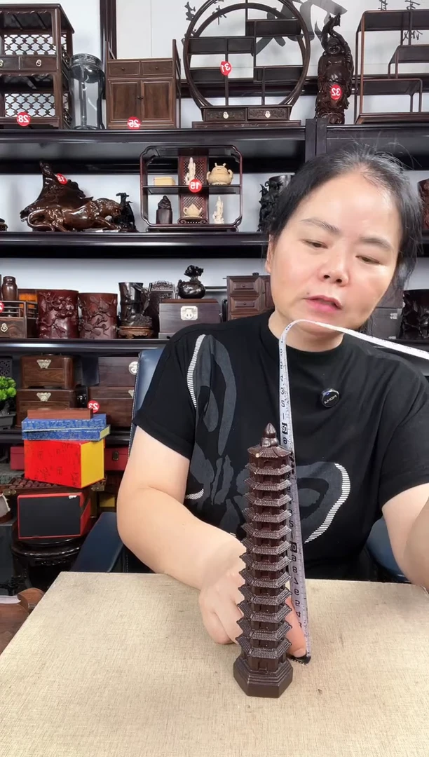 木文昌塔老李红木工艺品