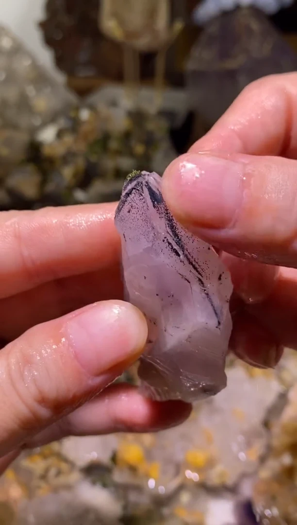 未镶嵌珠宝半成品水晶28号四川超七花园水晶