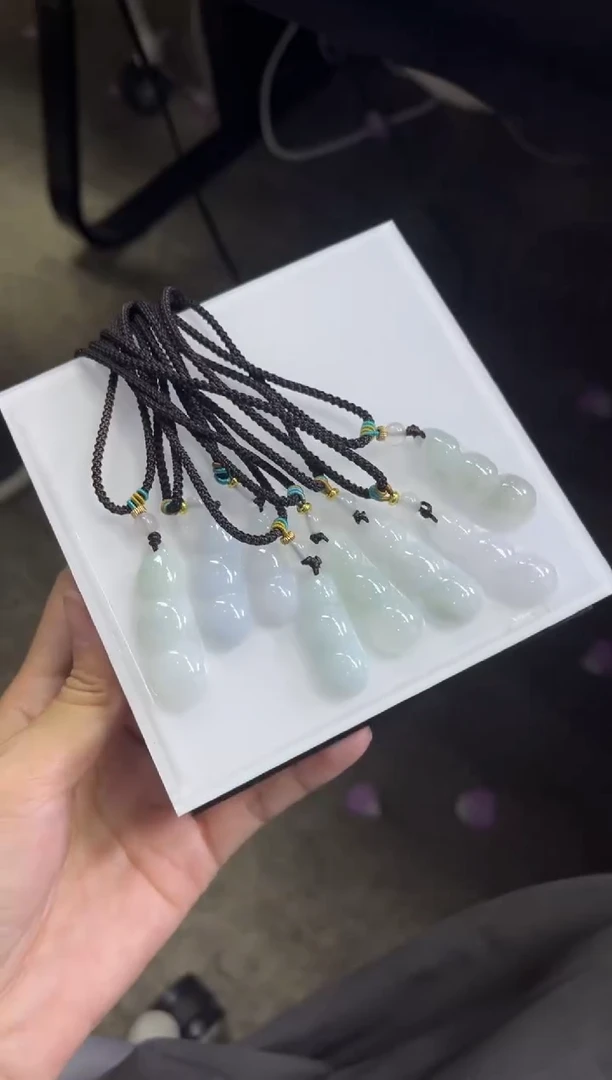 颈饰未镶嵌翡翠B20/多样性发一件/配绳子