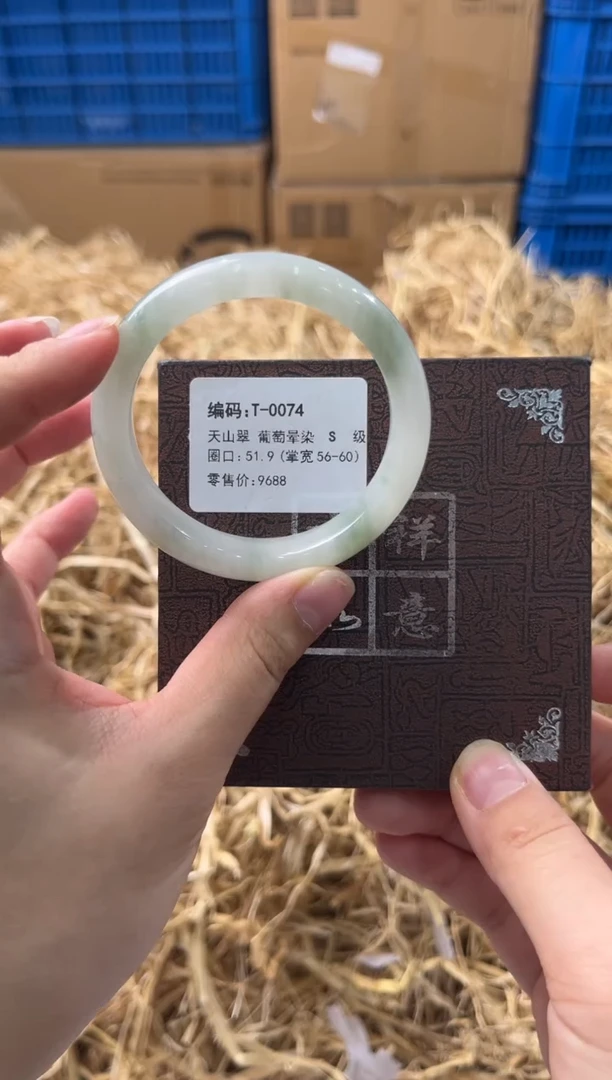 未镶嵌手镯石英质玉T-0074