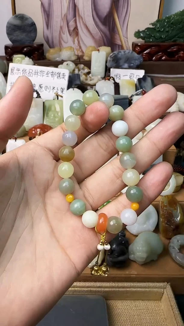 【闪购商品】和田玉颈饰未镶嵌手串