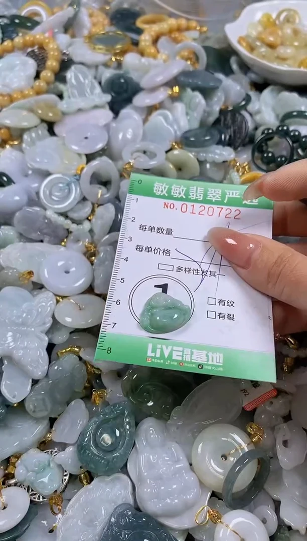 【闪购商品】翡翠颈饰未镶嵌闪购0120722