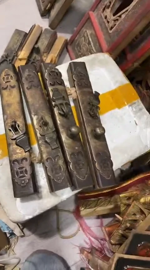 【闪购商品】香榧木4个孤品木雕130