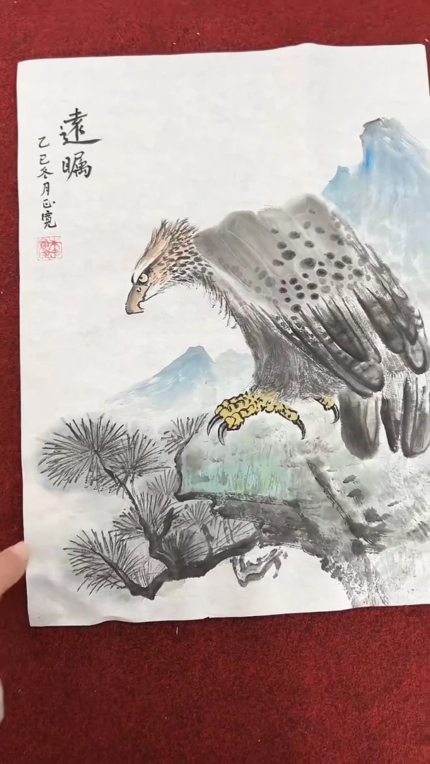 国画朱路军/国画/花鸟