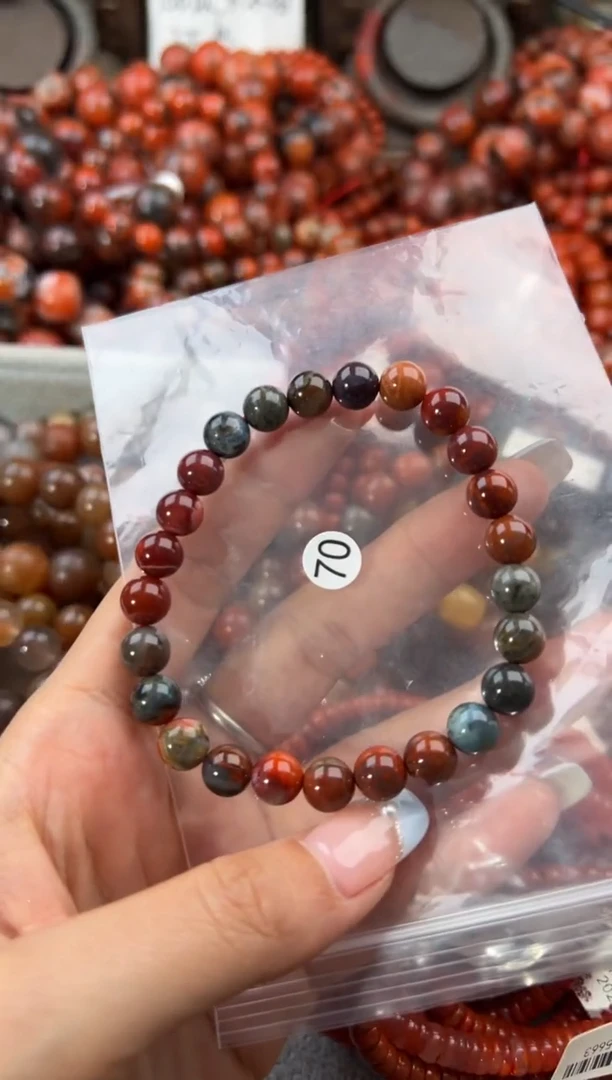 未镶嵌手串南红玛瑙7+