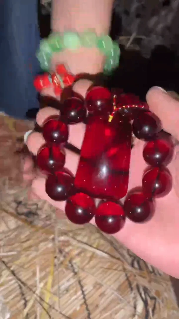 未镶嵌血珀手链闪购商品高端专用连