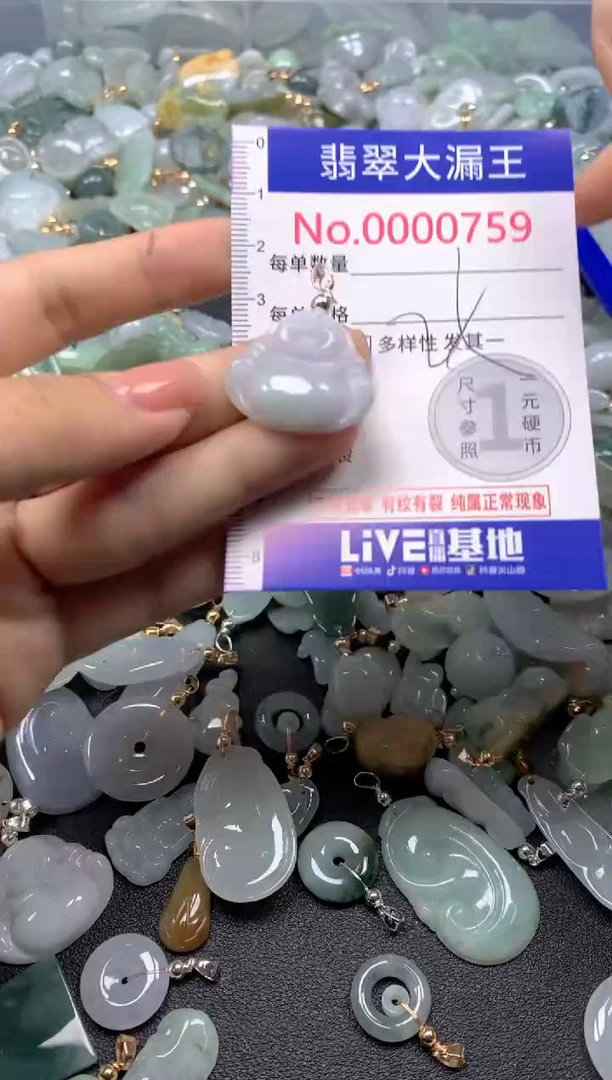 颈饰未镶嵌翡翠759