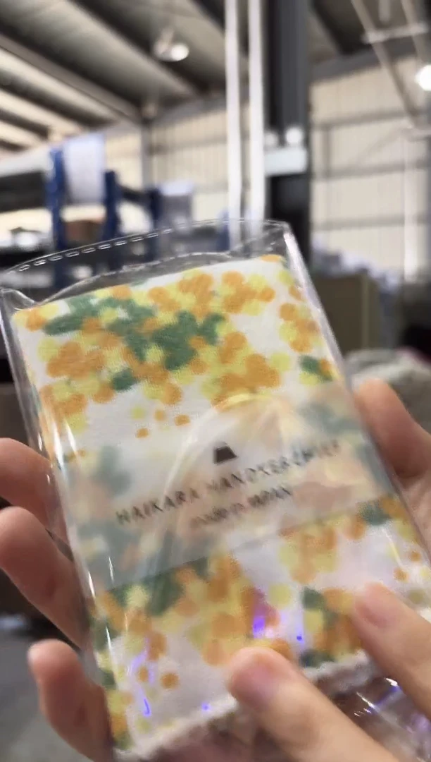 瓷Haikara Mimoza Handkerchief YELLOW