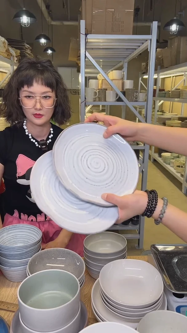 瓷53高温釉下彩陶瓷餐具