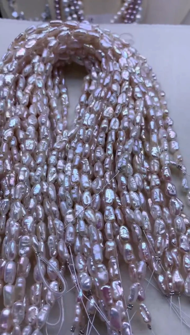 【闪购商品】淡水珍珠项链银S925镶嵌多发其一