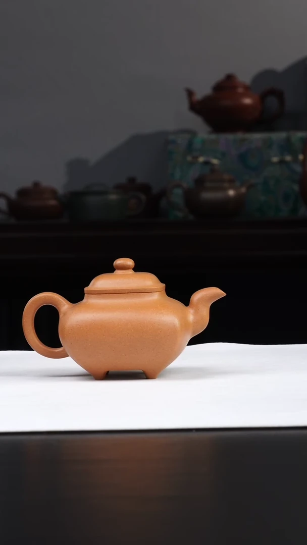 茶壶紫砂老*宜兴紫砂壶半手工