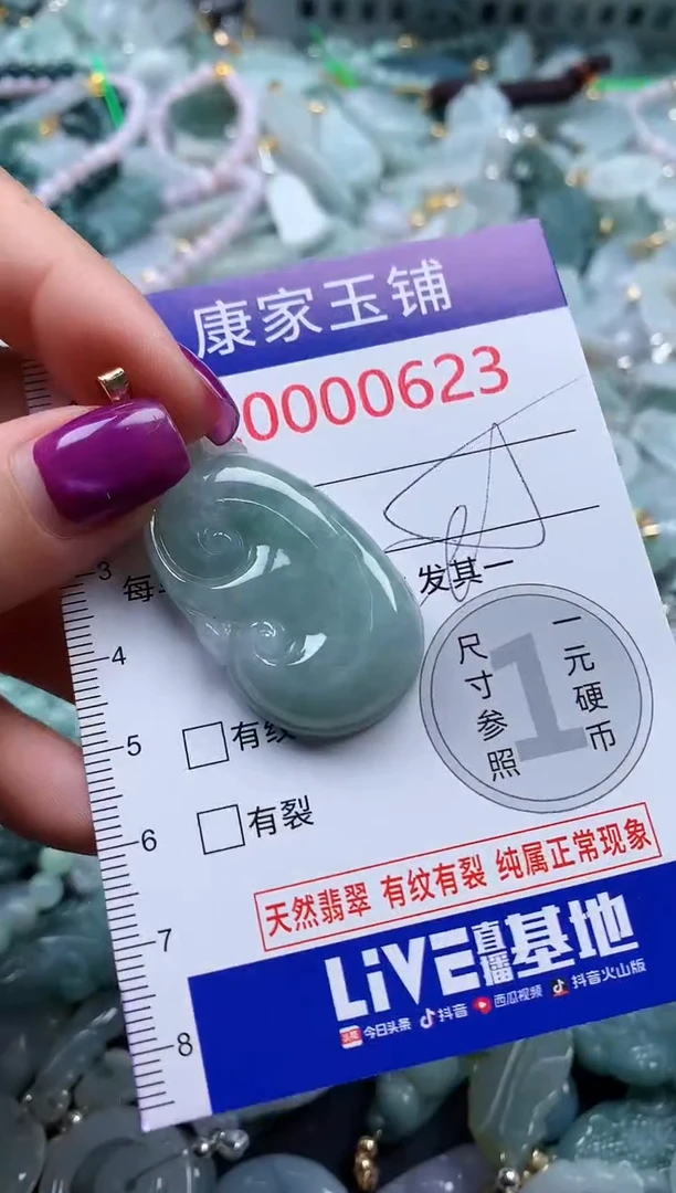颈饰未镶嵌翡翠623