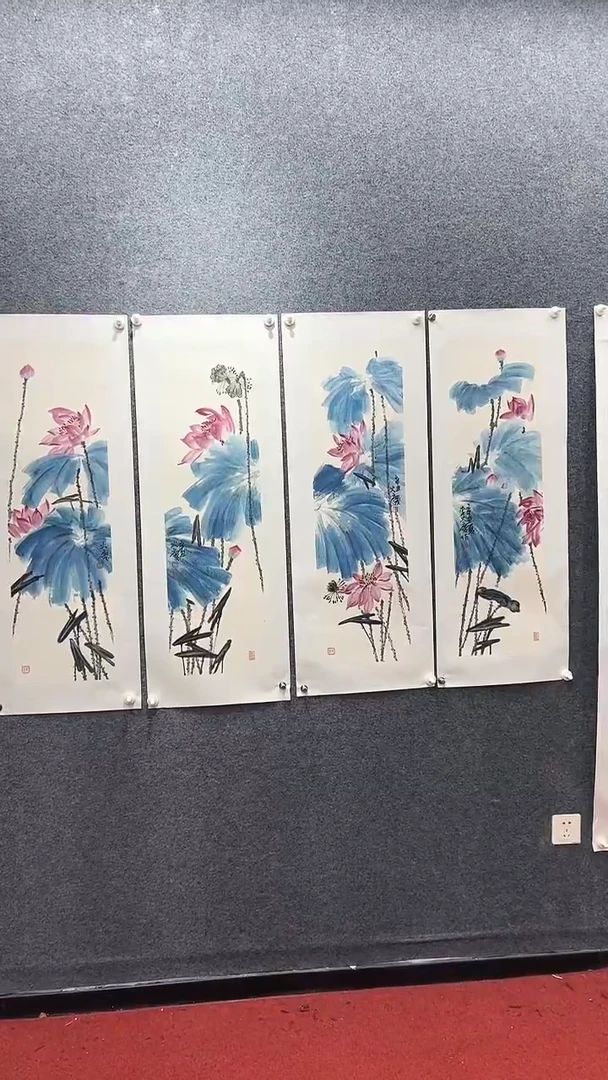 国画李火庆/国画/花鸟