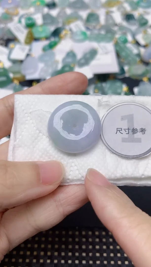 颈饰未镶嵌翡翠天然缅甸A货翡翠