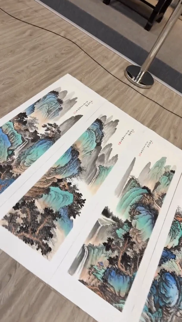 国画73赵隆轩美术馆李庆兴老师作品