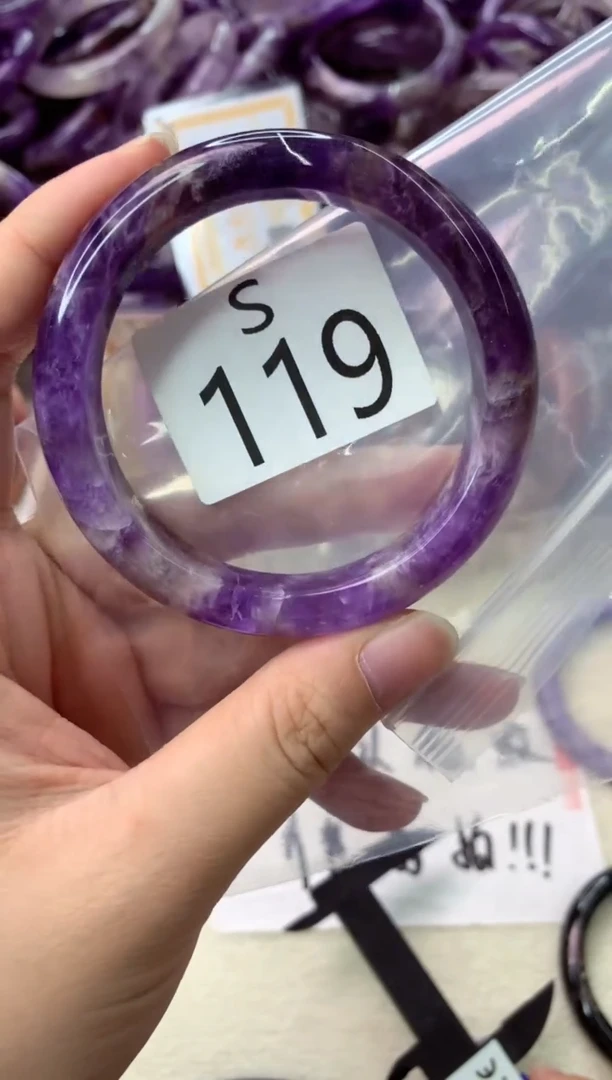 未镶嵌手镯水晶S119-55