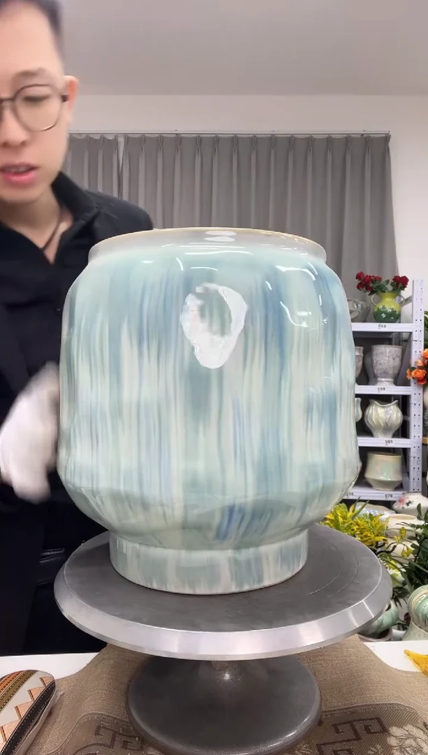 【微瑕针孔】【1.1】花盆链接 高：29  口：20.5