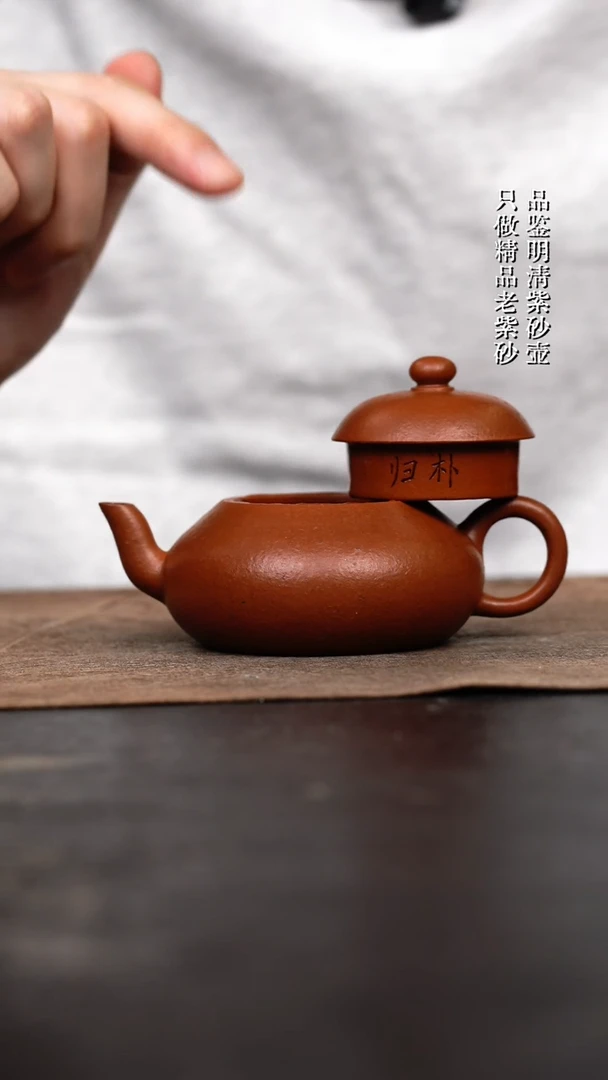茶壶紫砂原矿手工壶112CC