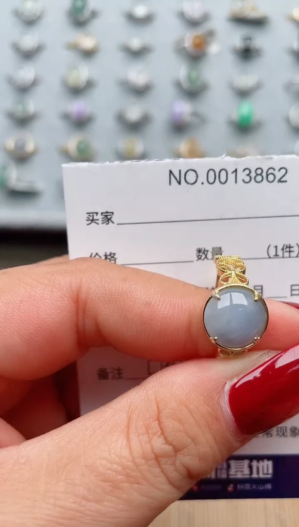 【闪购商品】翡翠戒指银S925镶嵌·