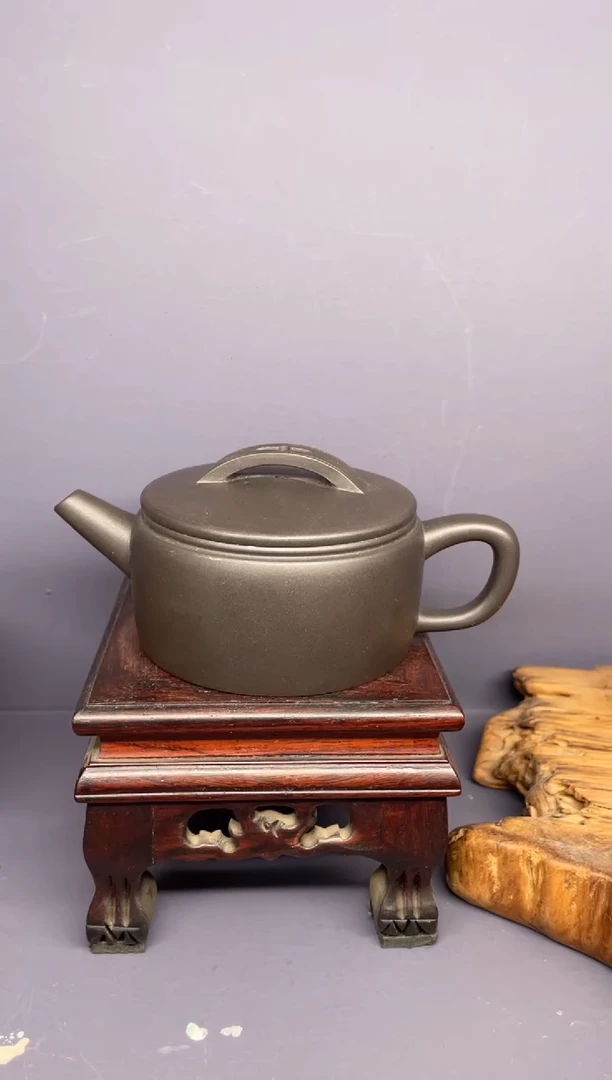 【闪购商品】紫砂茶壶黑料 汉瓦 小