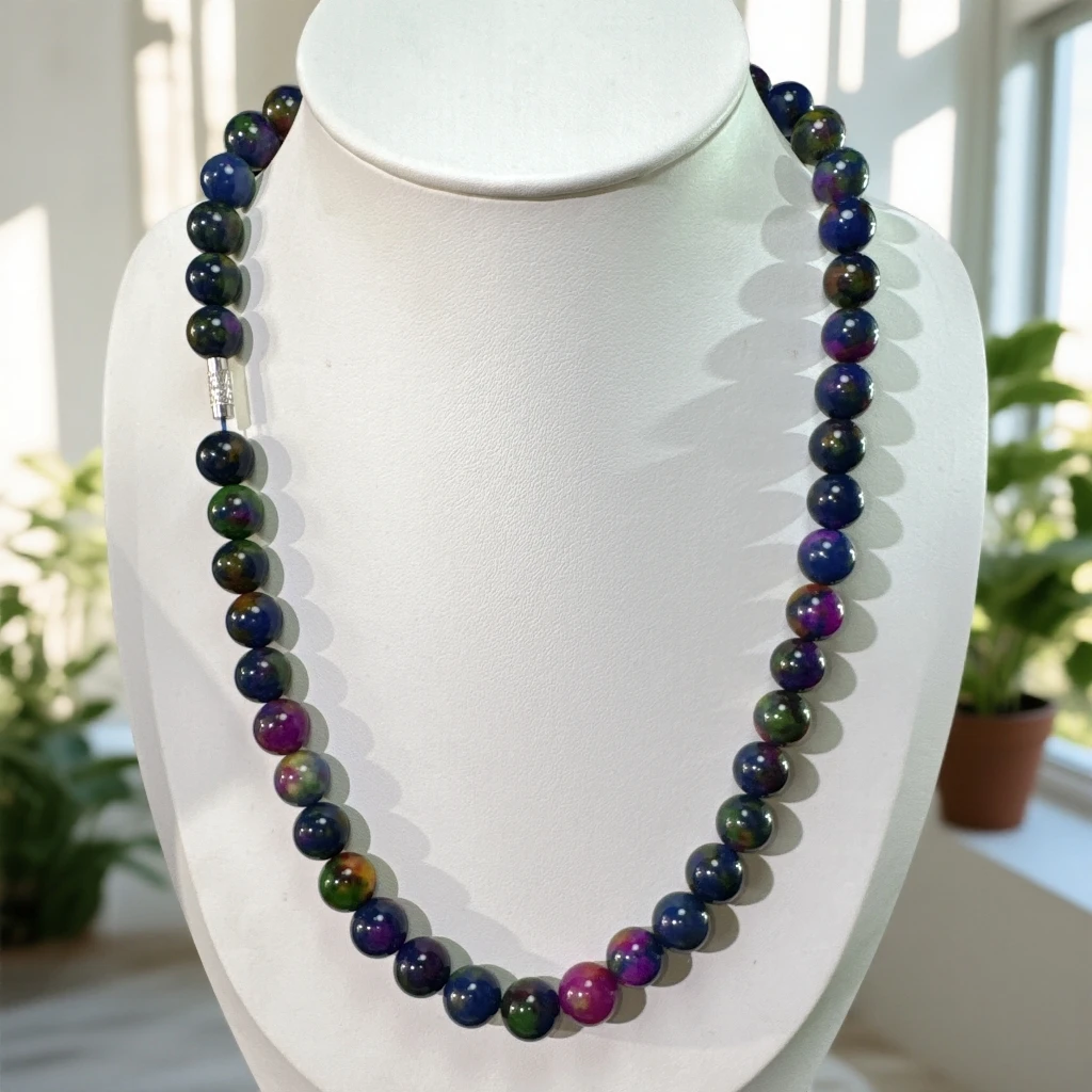 【幻彩油画项链10M】时尚百搭男女同款项链