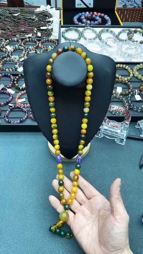 【闪购商品】玛瑙/玉髓颈饰未镶嵌A76 项链