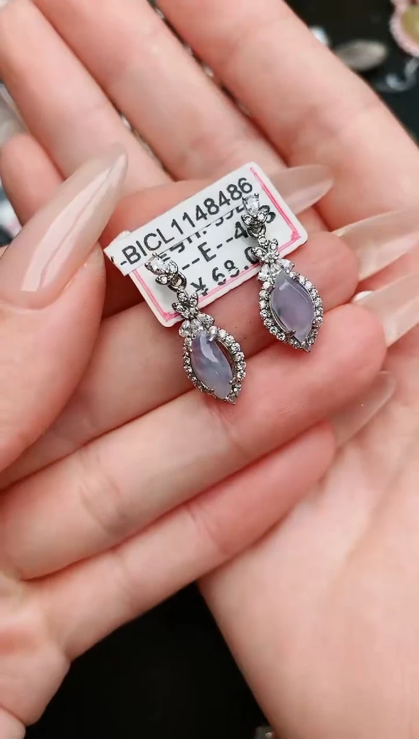 翡翠戒指银S925镶嵌....