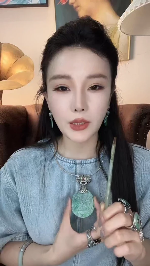 翡翠未镶嵌耳饰慧**风翡翠A736