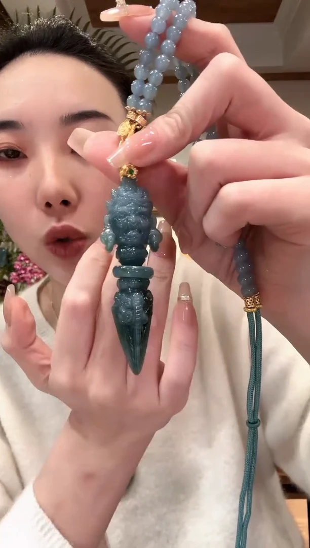 【闪购商品】翡翠颈饰未镶嵌国风