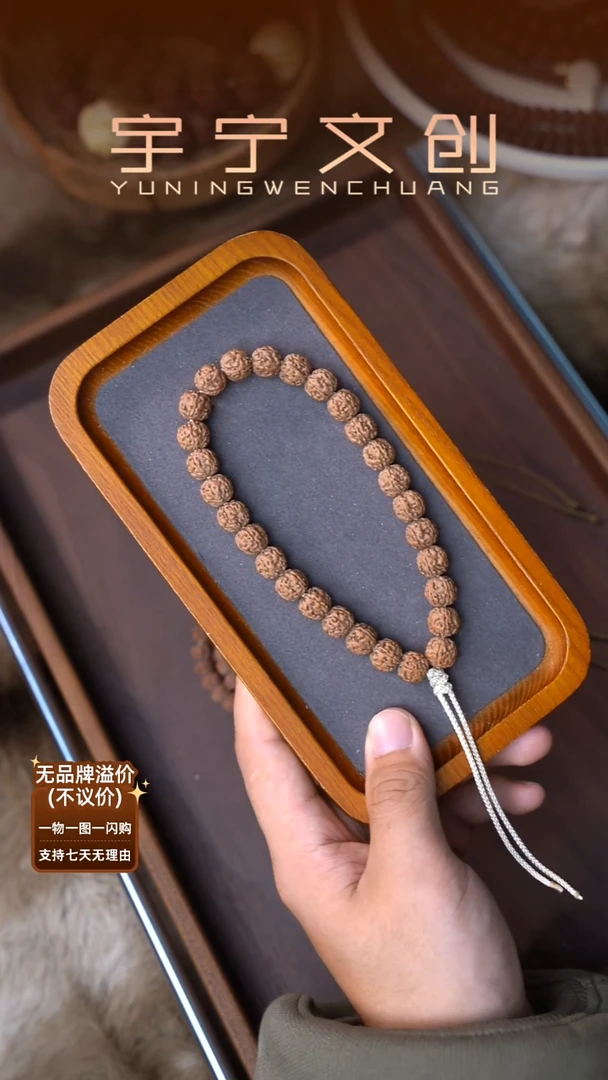 手串金刚菩提10闷墩龙手持
