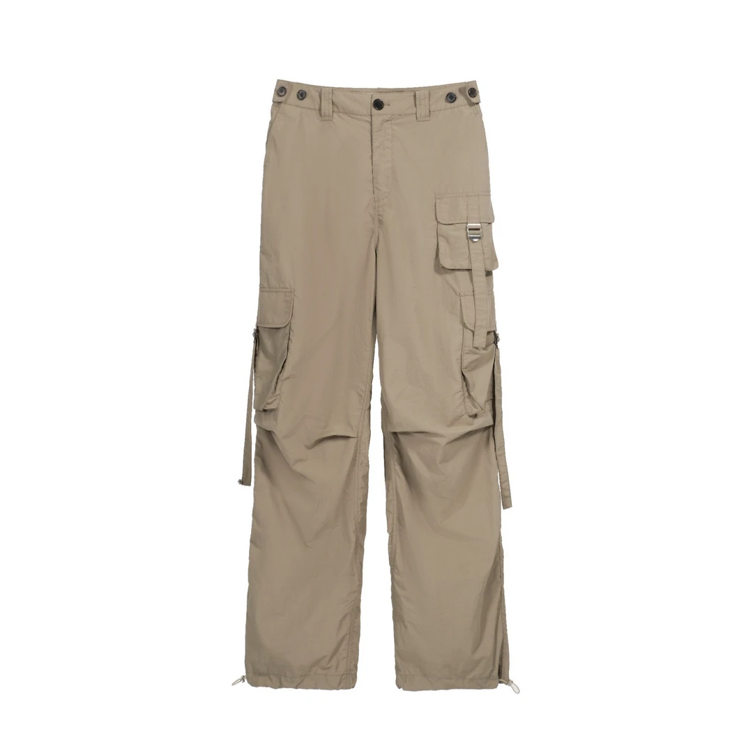 SOLSOL买手店ANNENONO设计师品牌25SS工装风贴袋直筒休闲长裤