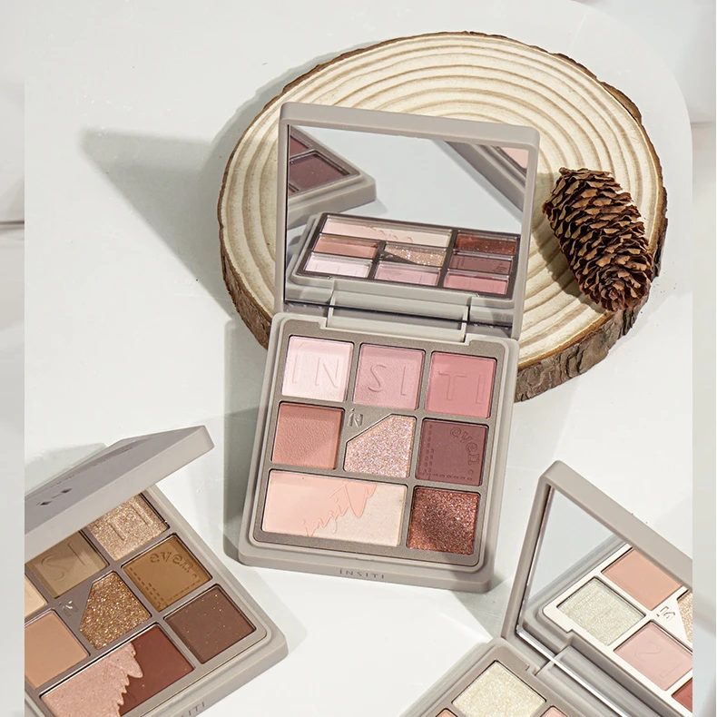 【官方*】INSITI眼影盘大地色防水汗高光修容新手百搭便携细腻新手