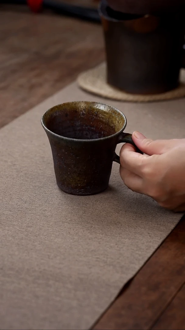 茶壶紫砂扩口咖啡杯