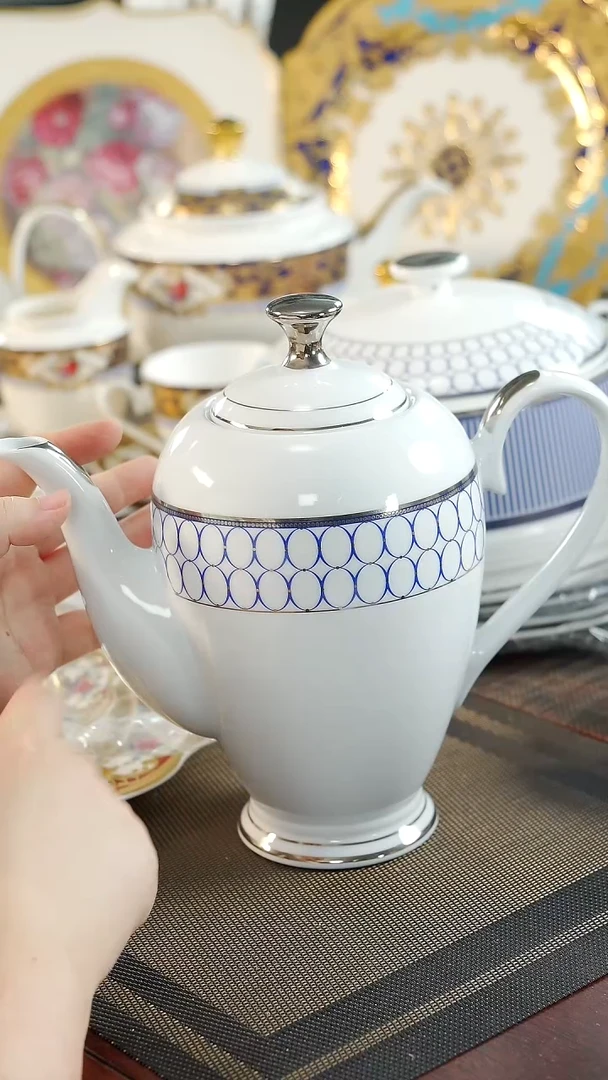 【闪购商品】瓷片茶壶 福利价福利价